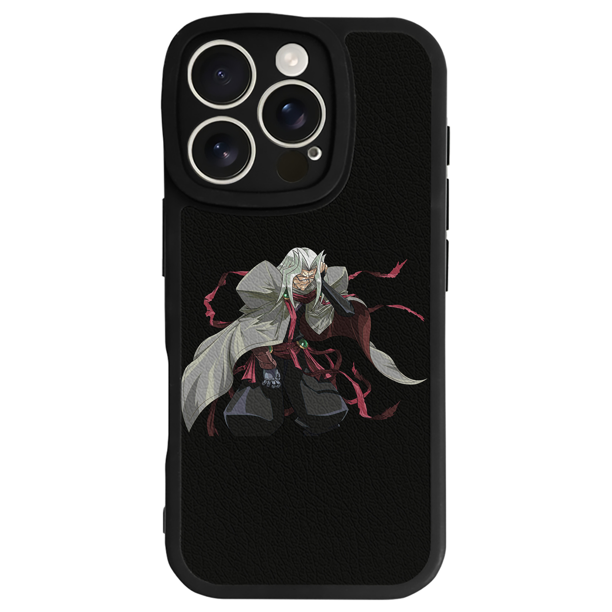 （画像用） 遊☆戯☆王 Yu-Gi-Oh! 【iPhone 16シリーズ対応】シリコンスマホケース（レザー調） 材質：シリコン